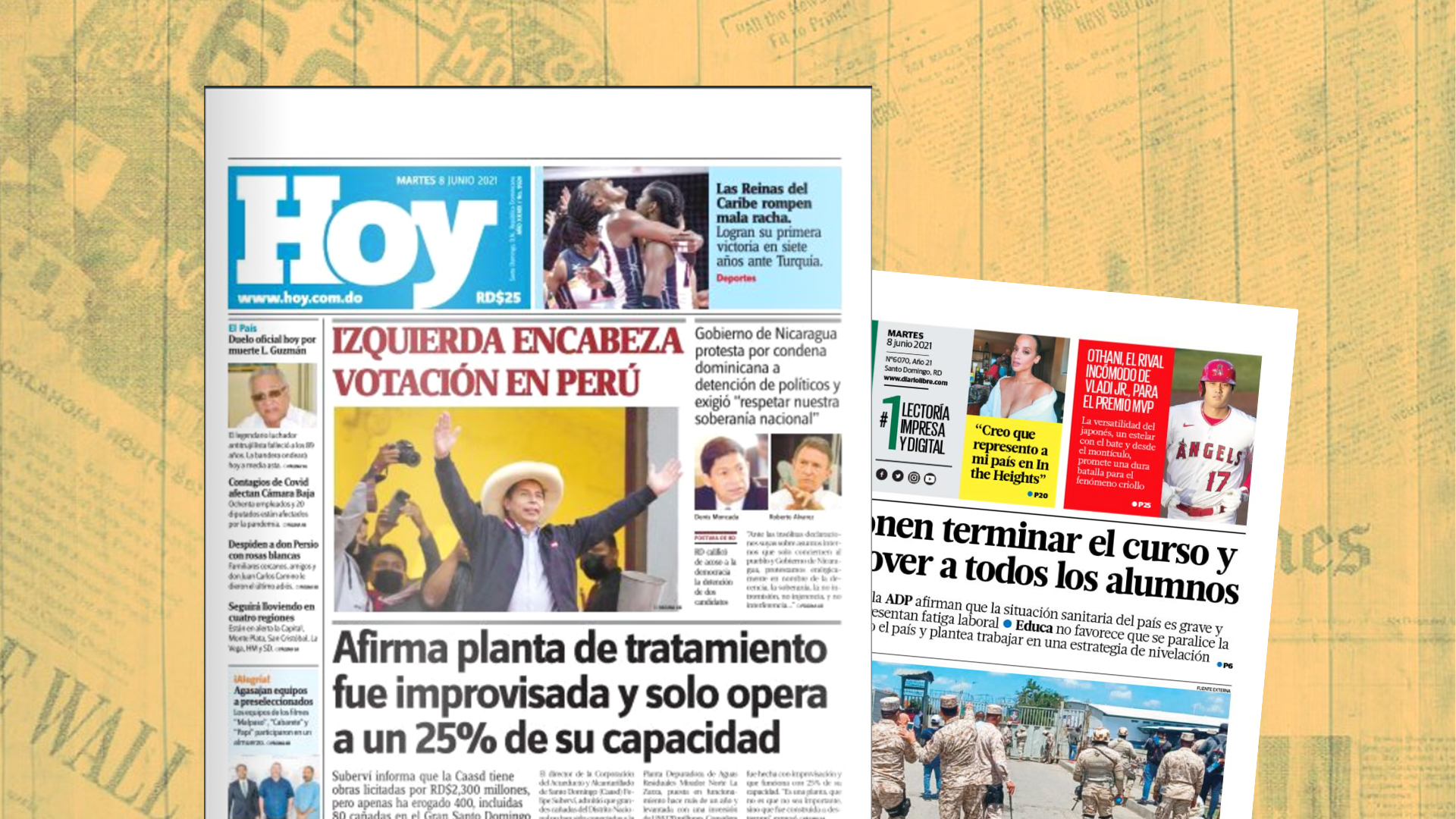 Las Principales Portadas De Los Periódicos En El Día De Hoy – 8 De Junio Del 2021