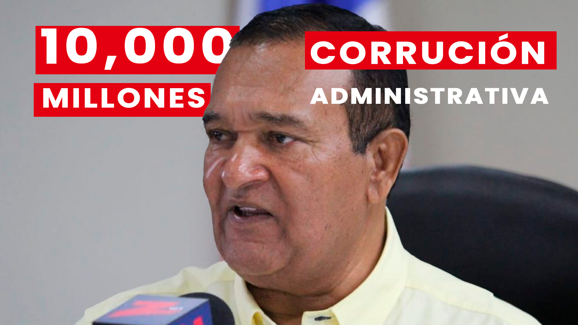 Antonio Marte Presenta Querella Por Supuesta Corrupción Administrativa ¿10 Mil Millones?