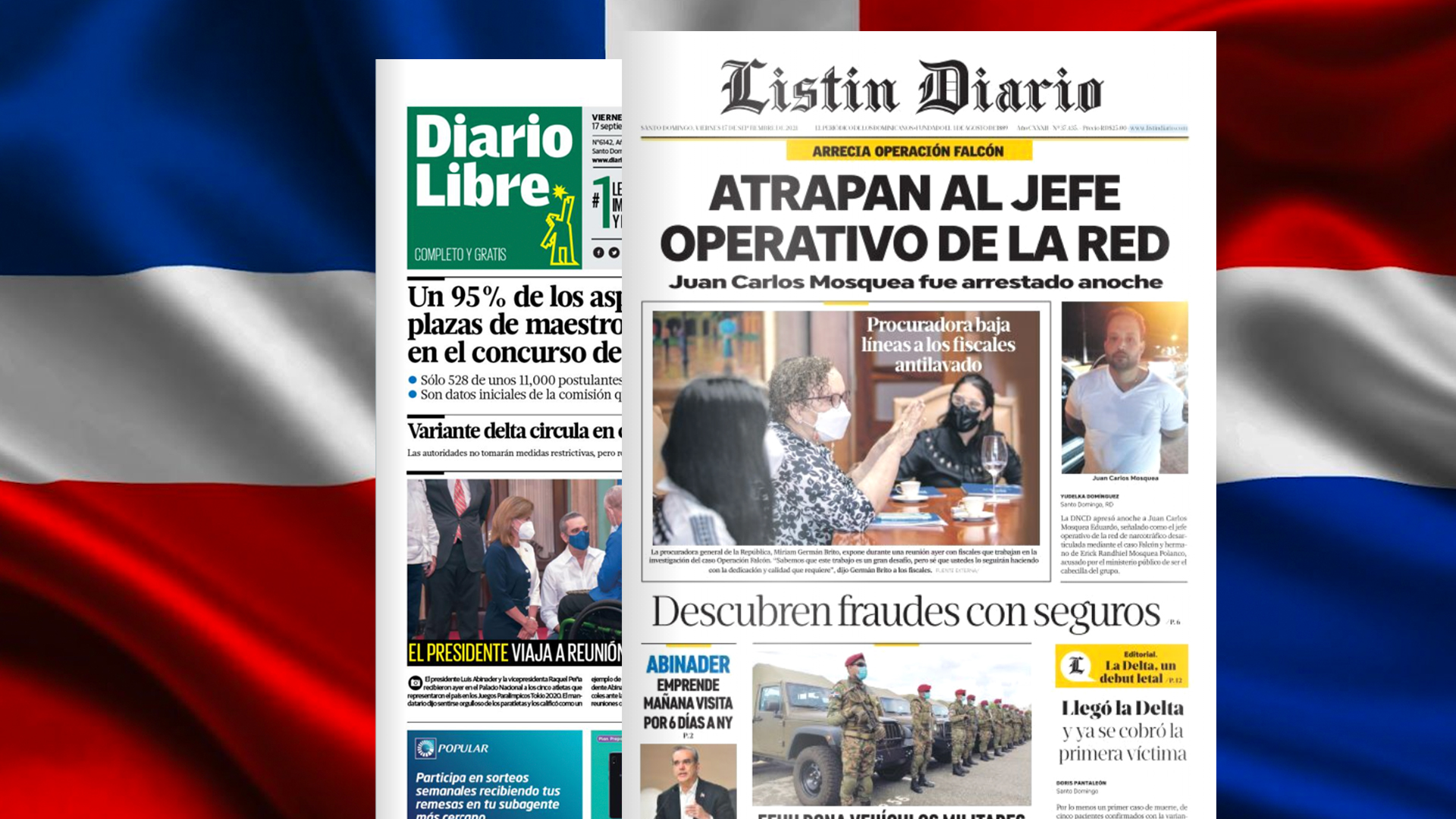 Principales Portadas De Periódicos Del 17 De Septiembre 2021