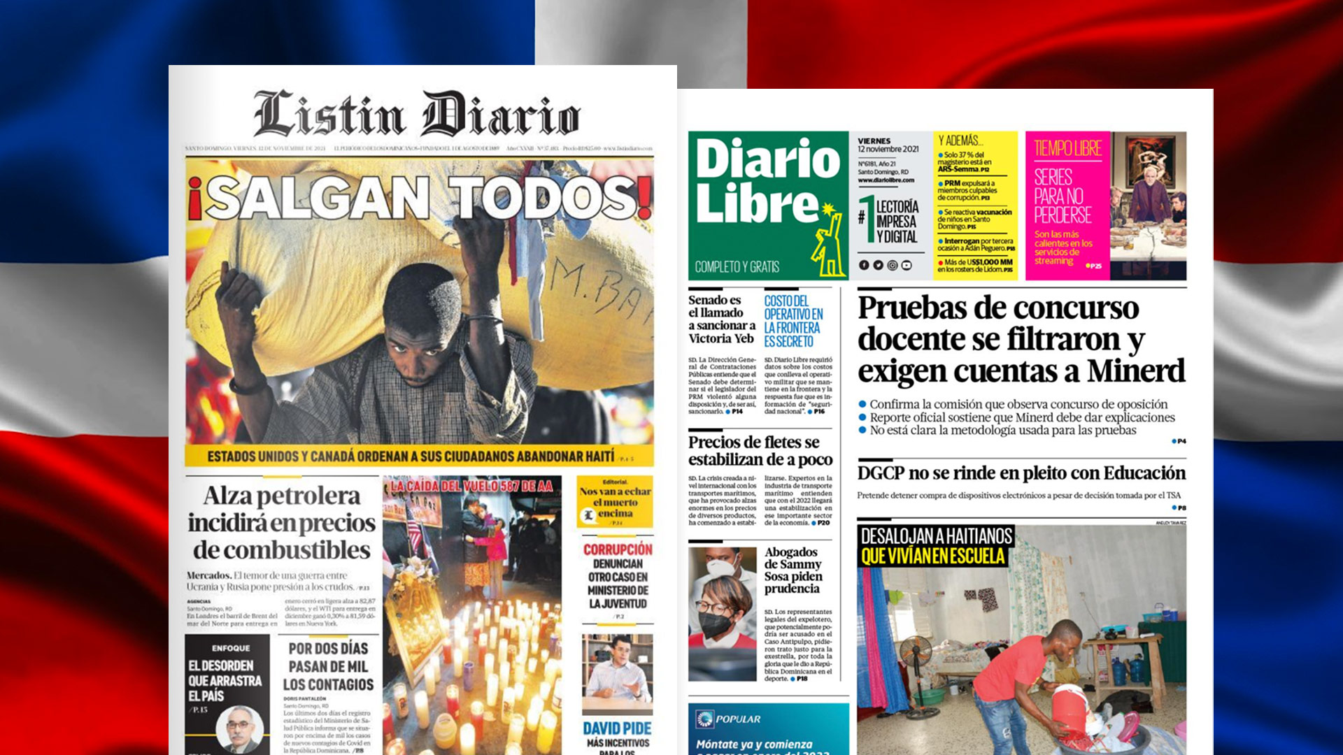 Principales Portadas De Periódicos
