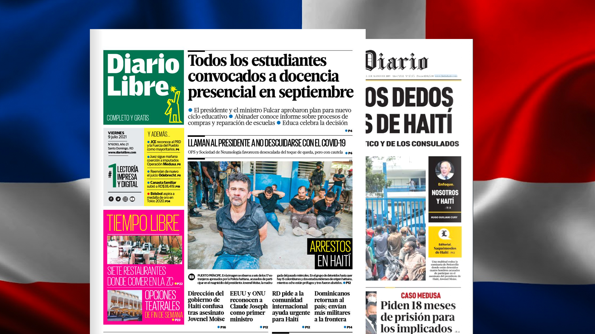 Portadas De Los Periódicos De Hoy