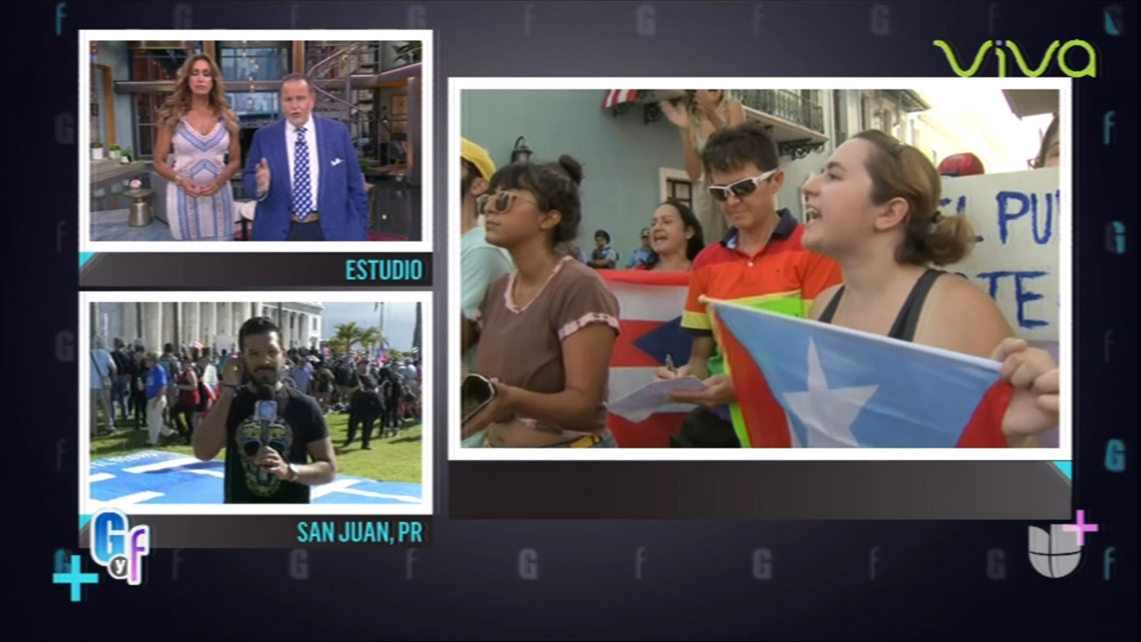 Continúan Las Manifestaciones En Puerto Rico En Busca De La Renuncia Del Gobernador De La Isla