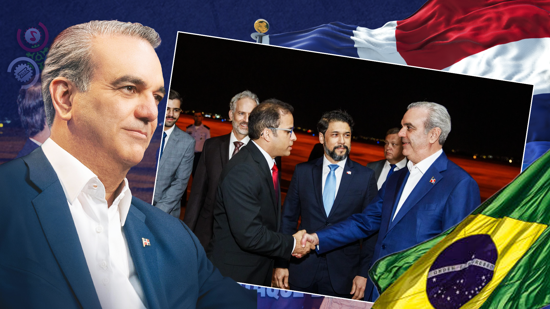 Presidente Abinader Llega A Brasil Para Participar En La Cumbre Brasil-Caribe Y Sostener Reuniones Bilaterales Clave