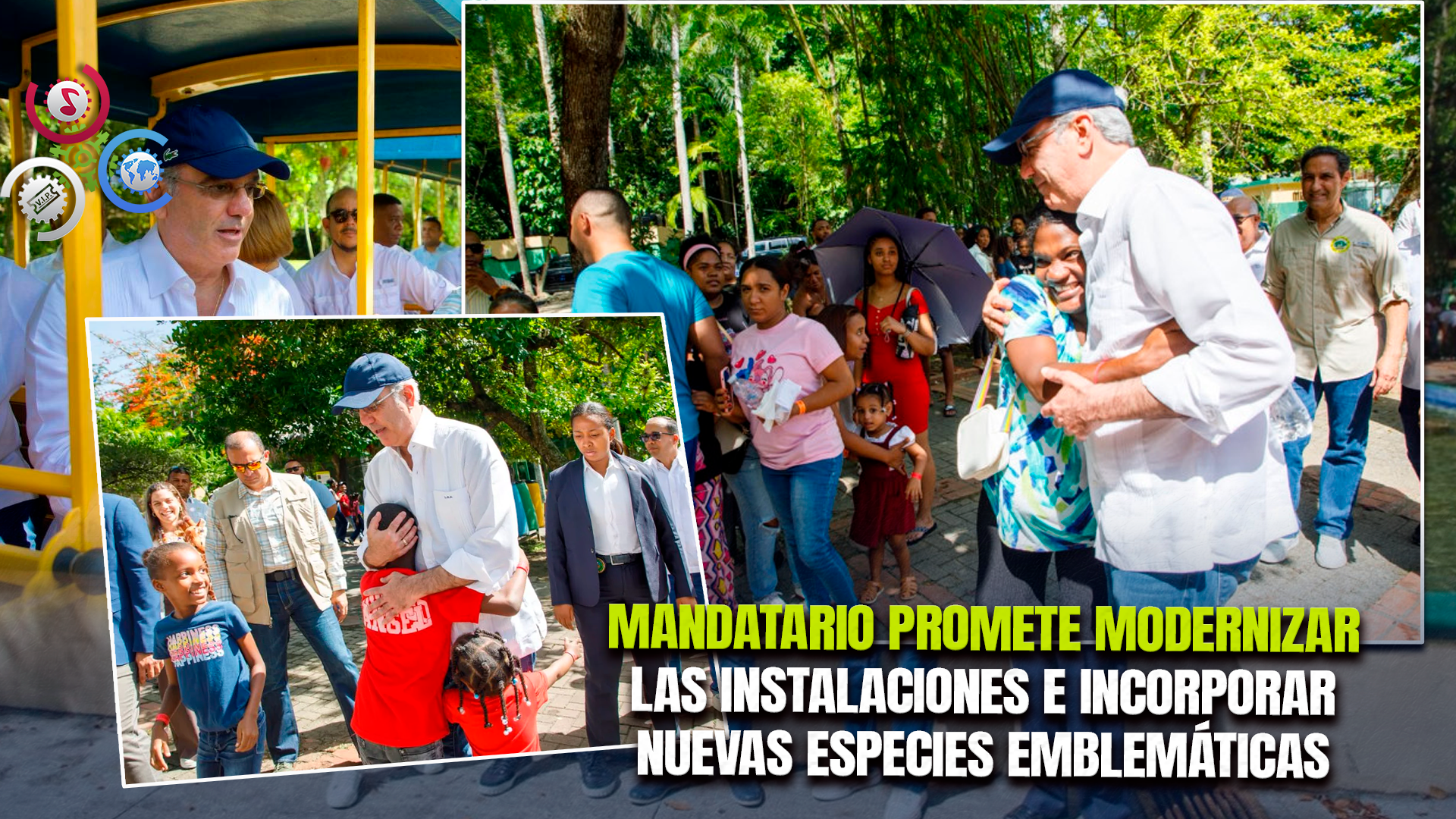 Presidente Abinader Visita El Zoológico Nacional Y Anuncia Una Transformación Integral Del Parque