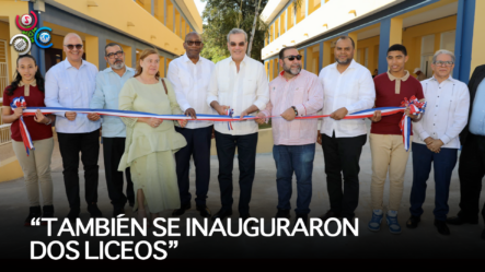 Presidente Abinader Inaugura Un Centro Experimental Extensión UASD