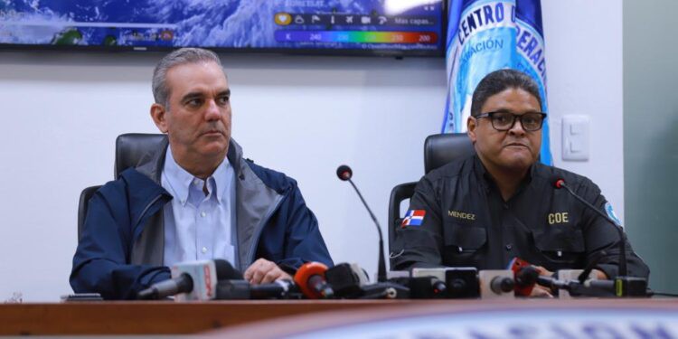 Abinader Convoca A Reunión A Los Organismos De Socorro Por Tormenta Franklin
