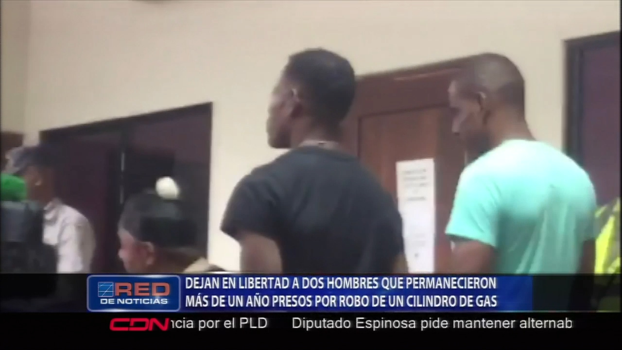 En Hato Mayor Fueron Liberados Dos Personas Que Permanecieron Más De Un Año Presos Por El Robo De Un Cilindro De Gas