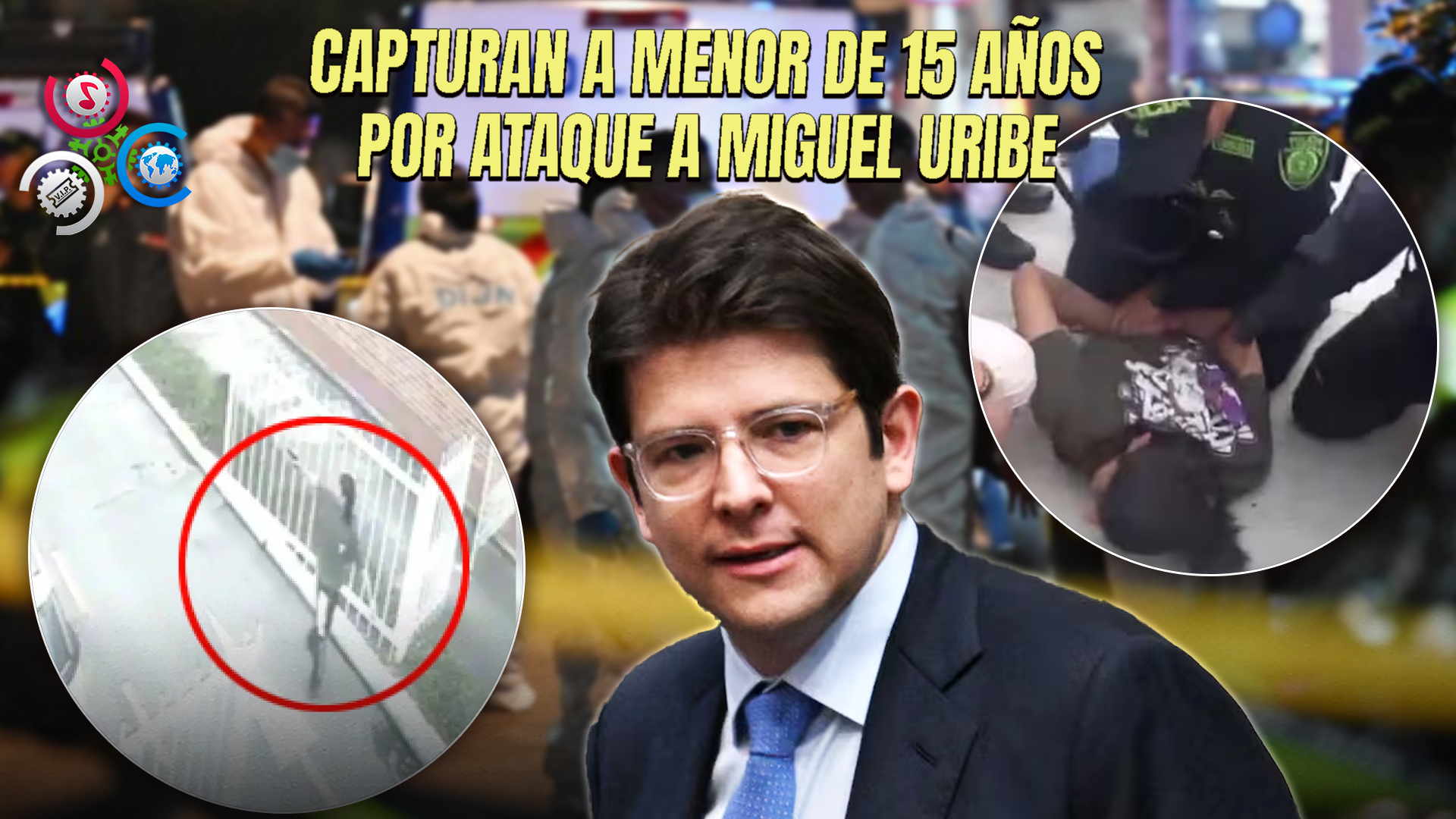 Presunto Atacante Del Candidato Colombiano Miguel Uribe, ¡tiene 15 Años!