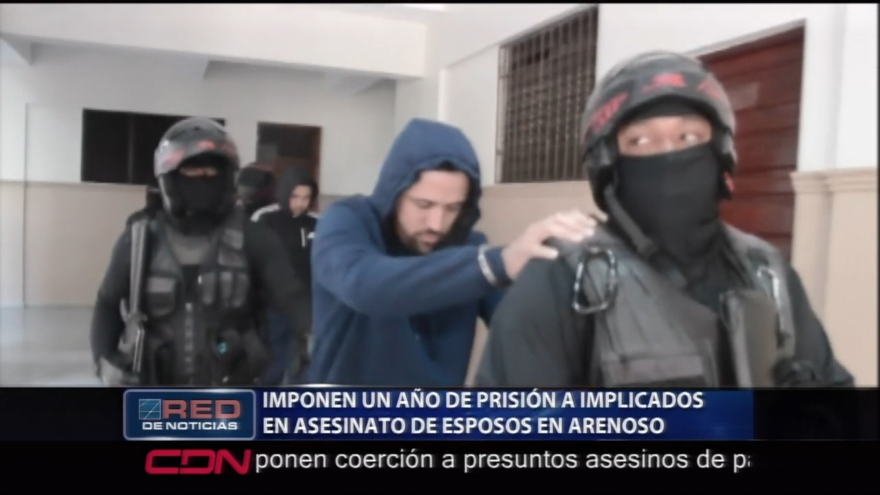 Un Año De Prisión Preventiva Para Los Implicados Del Asesinato De Esposos En Arenoso