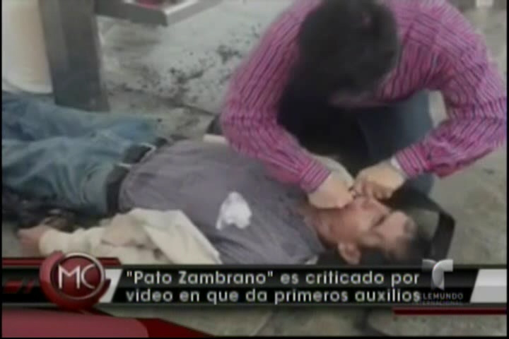 Polémica Con Candidato Mexicano Que Subió Video Supuestamente Salvándole La Vida A Alguien Con Lo Que él Creía Que Es Primeros Auxilios #Video