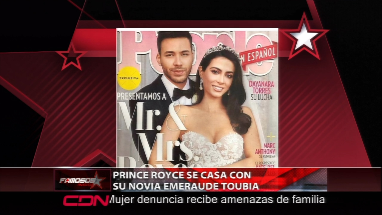 Prince Royce Se Casa Con Su Novia Emeraude Toubia