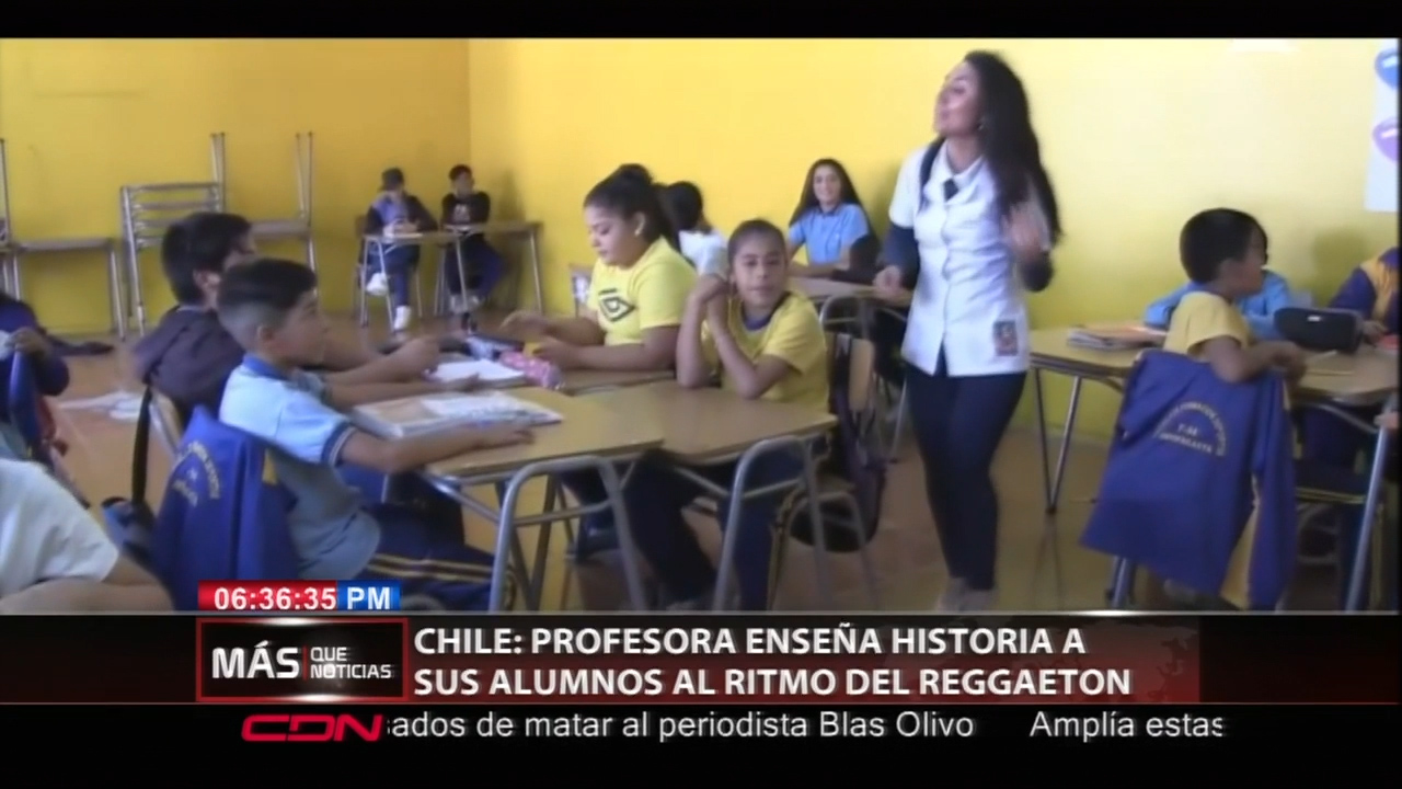 Chile: Profesora Enseña Historia A Sus Alumnos Al Ritmo Del Reggaeton