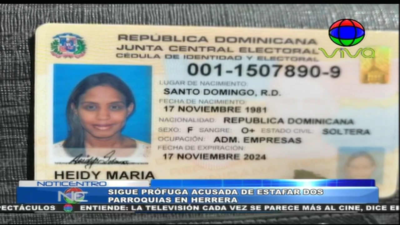 Sigue Prófuga Acusada De Estafar Dos Parroquias En Herrera