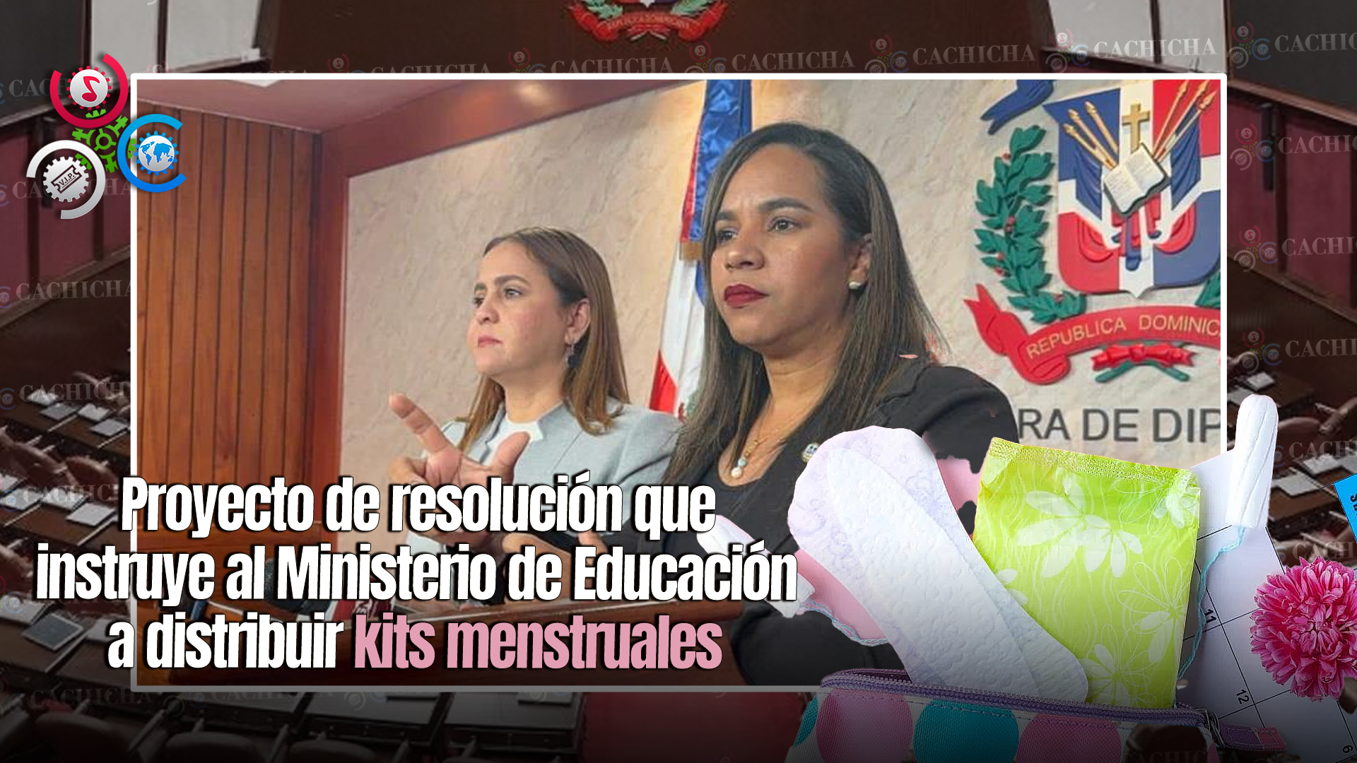 Diputadas Proponen Entrega De Kits Menstruales En Escuelas Dominicanas