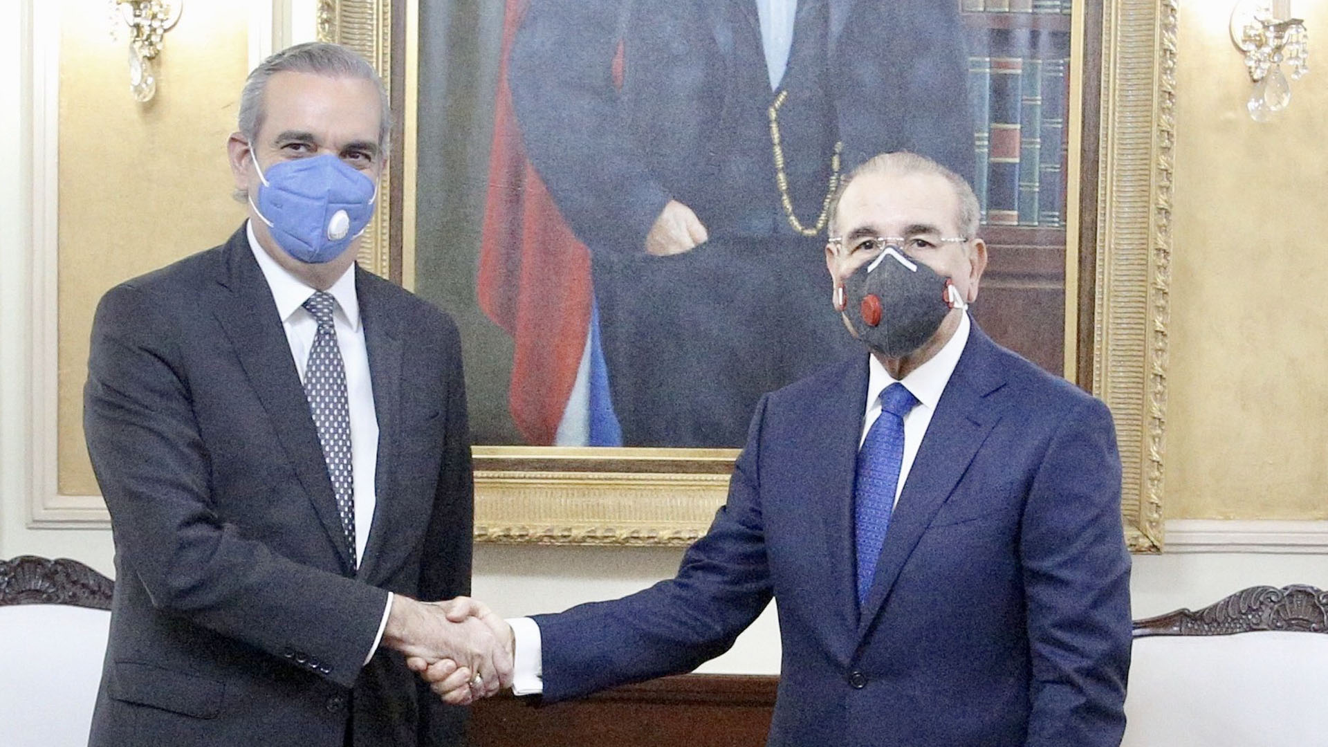 La Visita De Luis Abinader A Danilo Medina En El Palacio