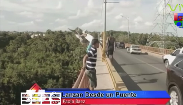 Jóvenes Se Tiran Al Rio Ozama “Para Relajarse”