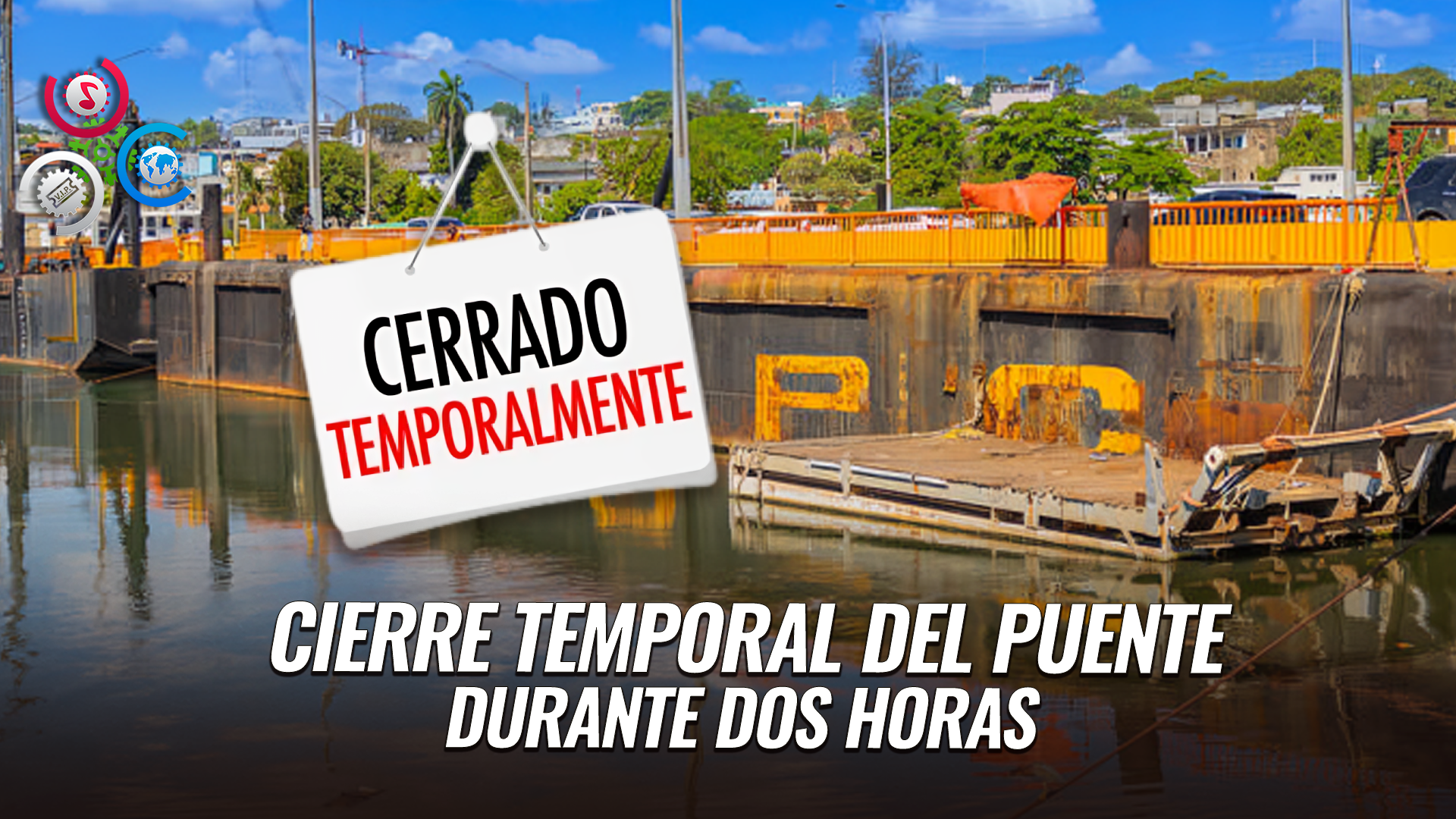 Puente Flotante Sobre El Río Ozama Será Cerrado Este Sábado De 10:00 A.m. A 12:00 P.m. Por Mantenimiento