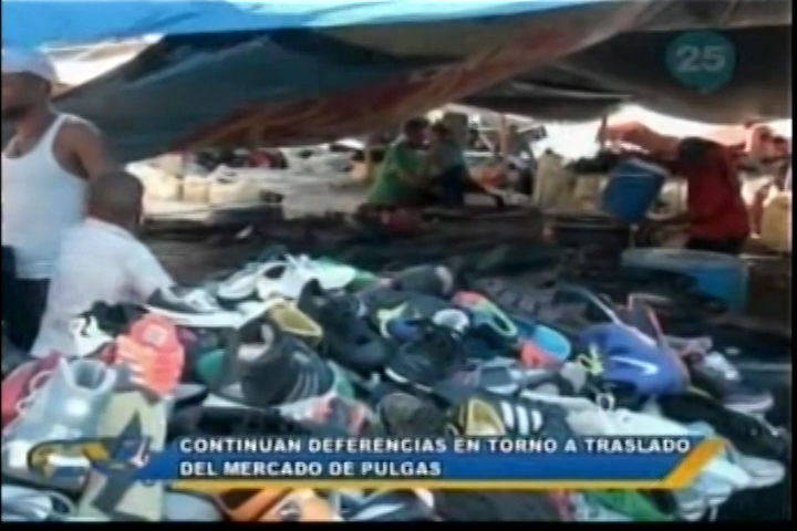 Continúan La Diferencias En Torno Al Traslado Del Mercado De Pulgas A La Ave. Hispanoamericana En Santiago