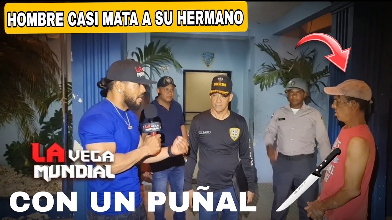 INCREÍBLE: ESTE HOMBRE LE ENTRØ A SU HERMANO CON UN PUN@LA Y LO DEJO POR MU3RTO