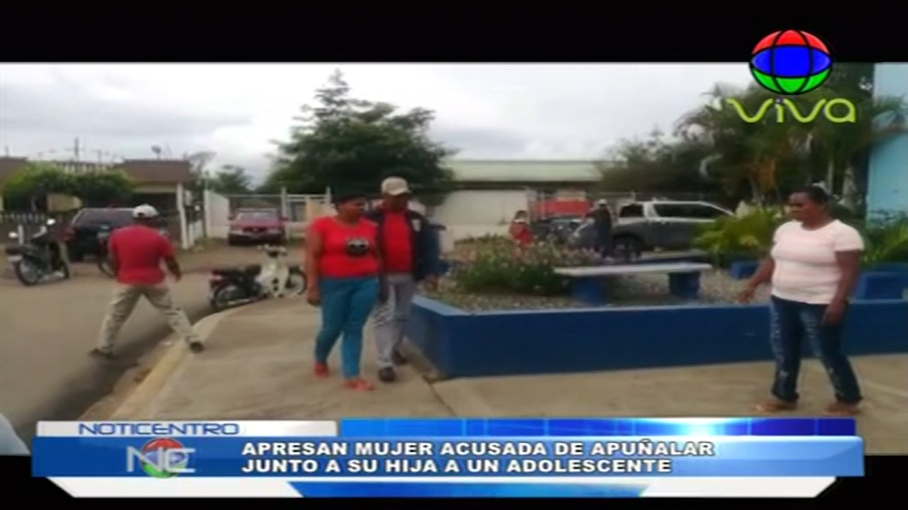 Apresan A Una Mujer Acusada De Apuñalar A Un Adolescente Junto A Su Hija En Cotuí