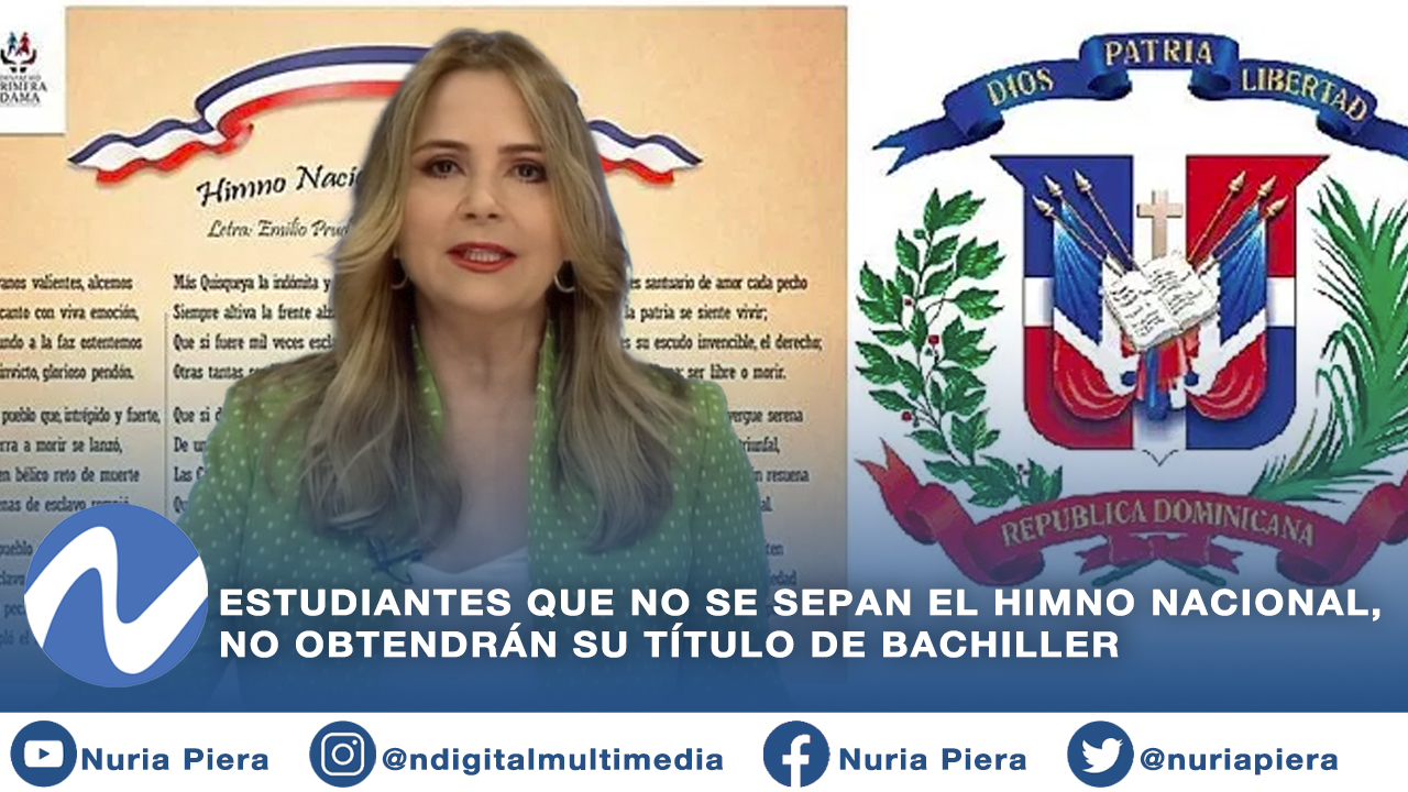 Estudiantes Que No Se Sepan El Himno Nacional No Obtendrán Su Título De Bachiller
