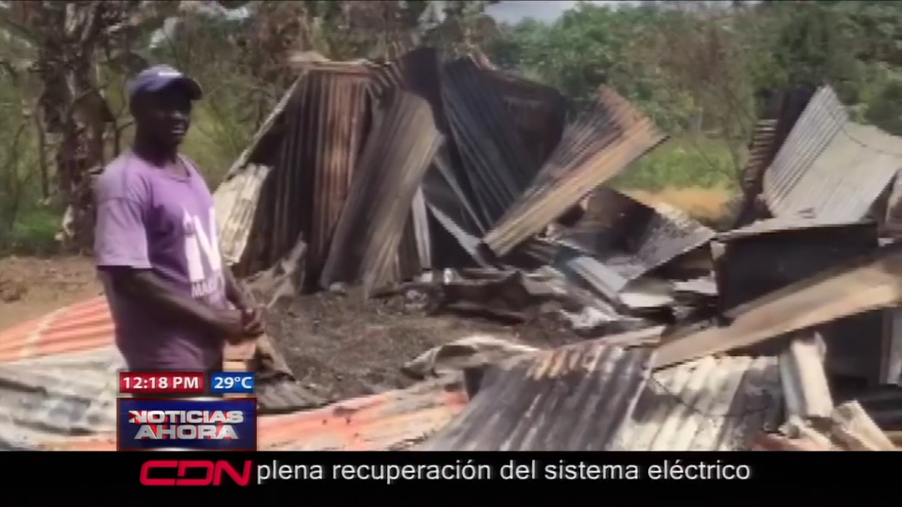 Queman Vivienda Con 50 Sacos De Habichuelas Y Todo Sus Ajuares En Su Interior
