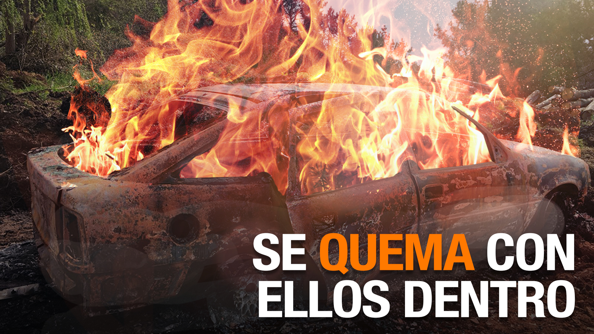 Quedan Incinerados Luego De Que Vehículo Se Incendiara Y Quedaran Atrapados Dentro