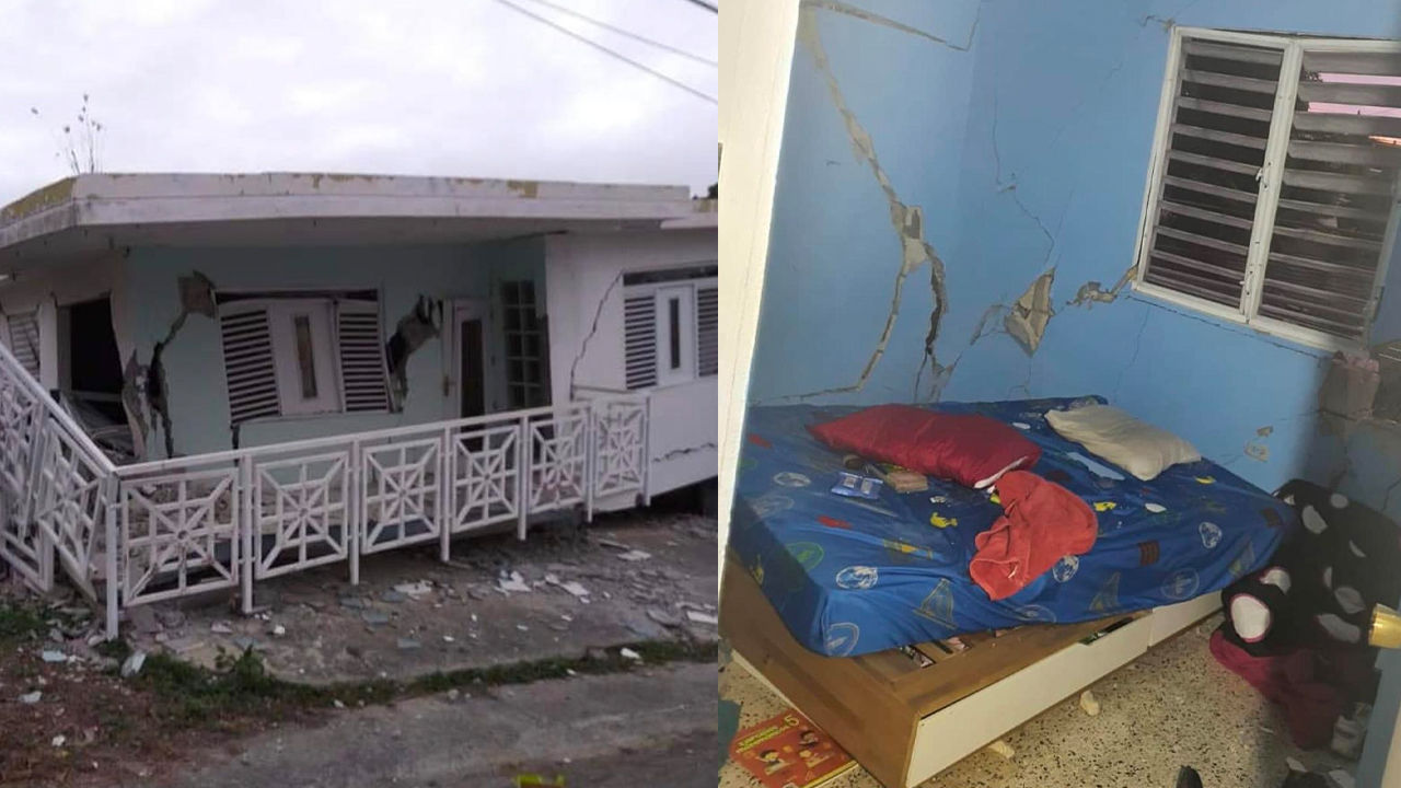 Se Derrumban Varias Viviendas En Puerto Rico Por Un Temblor De Magnitud 5,8