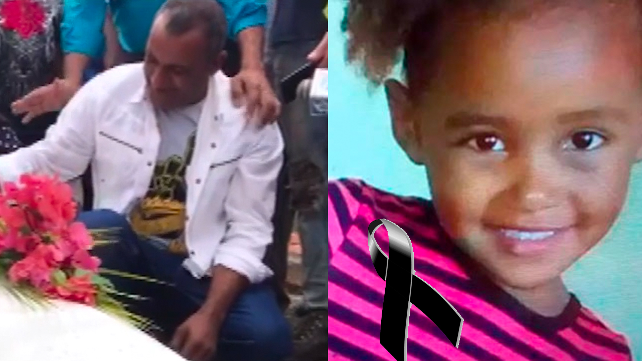 En Medio De Llantos Y Consternación Sepultan Los Restos De La Niña Yanesy Rodriguez