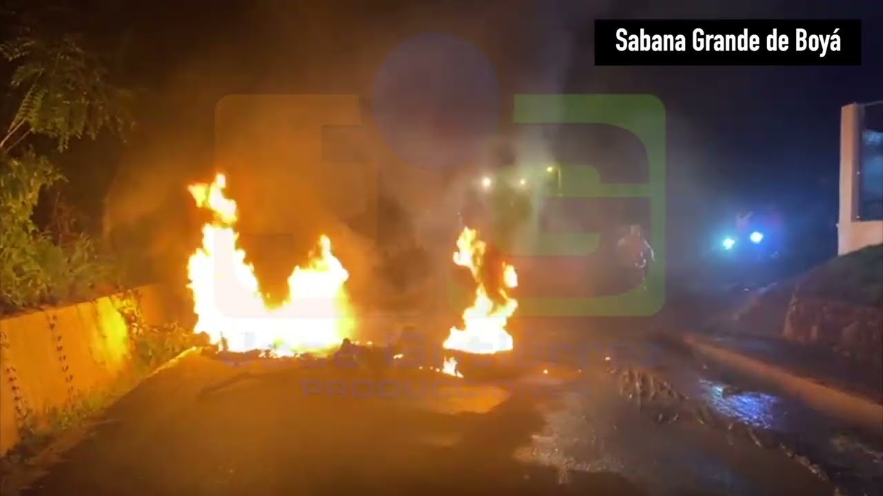 Protestan Contra Edeeste En San Isidro, SDE, Y Sabana Grande De Boyá