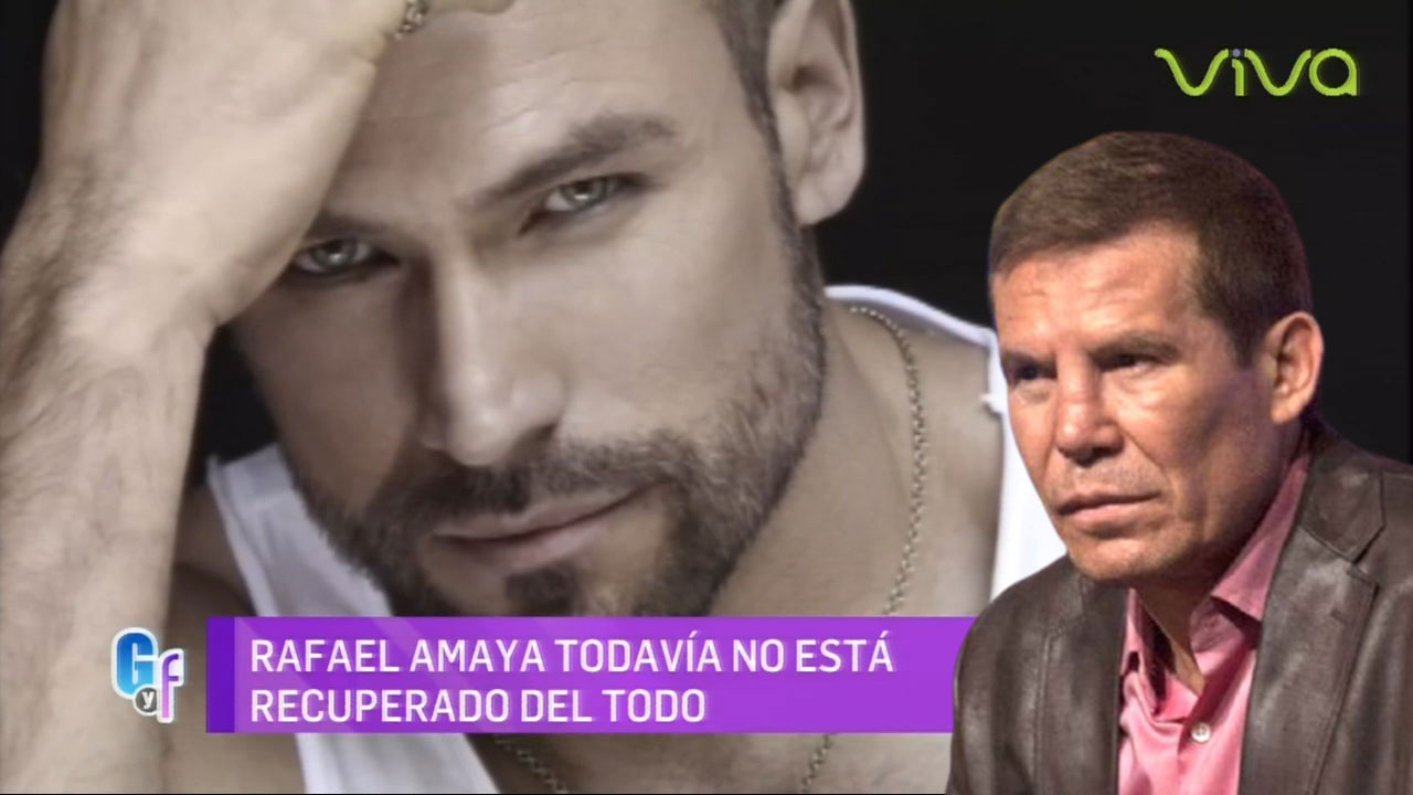 Mira Quien Es El Que Está Ayudando A Rafael Amaya A Recuperarse De Las Drogas 