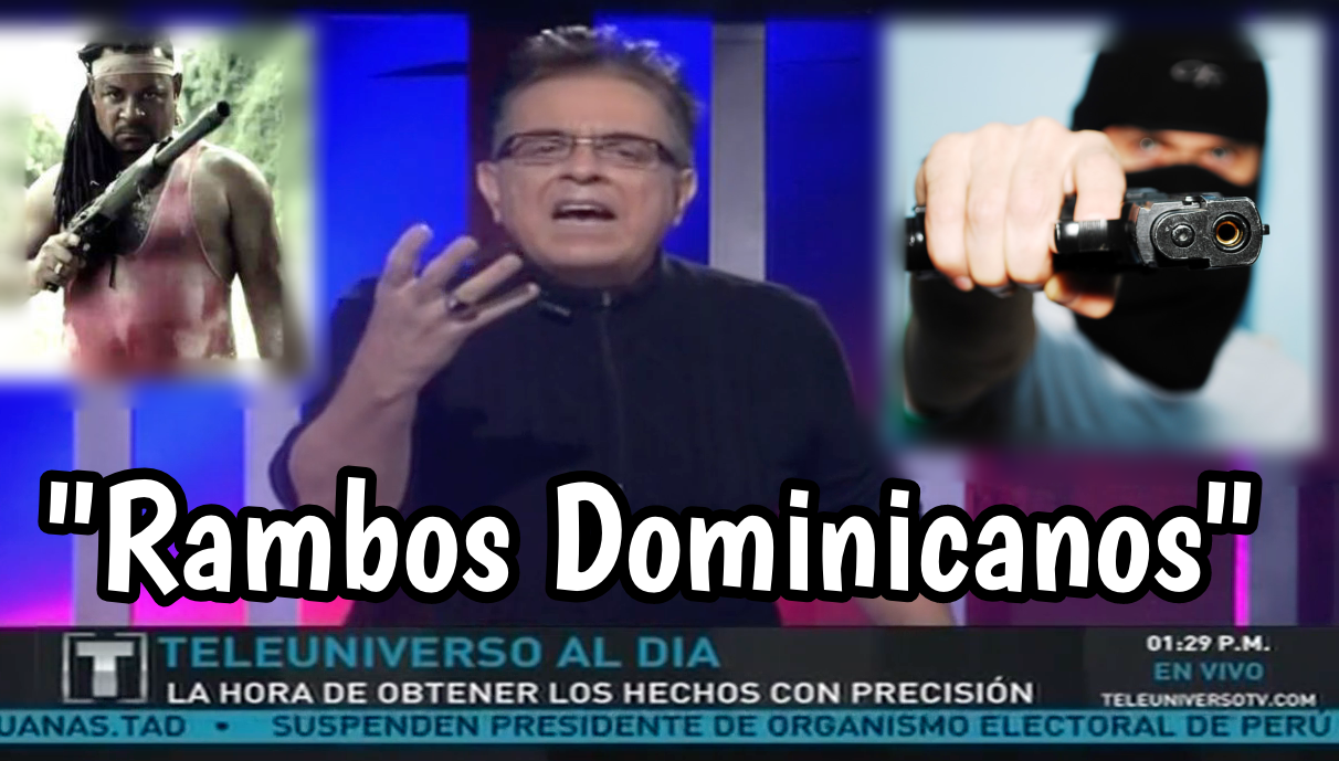 Juan La Mur Critica La Gran Cantidad De Armas Ilegales En RD Exhibidas Por Los “Rambos Dominicanos”