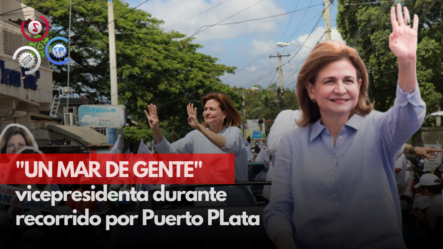 Raquel Peña Y Senadora Ginette Lideran Caravana En Puerto Plata