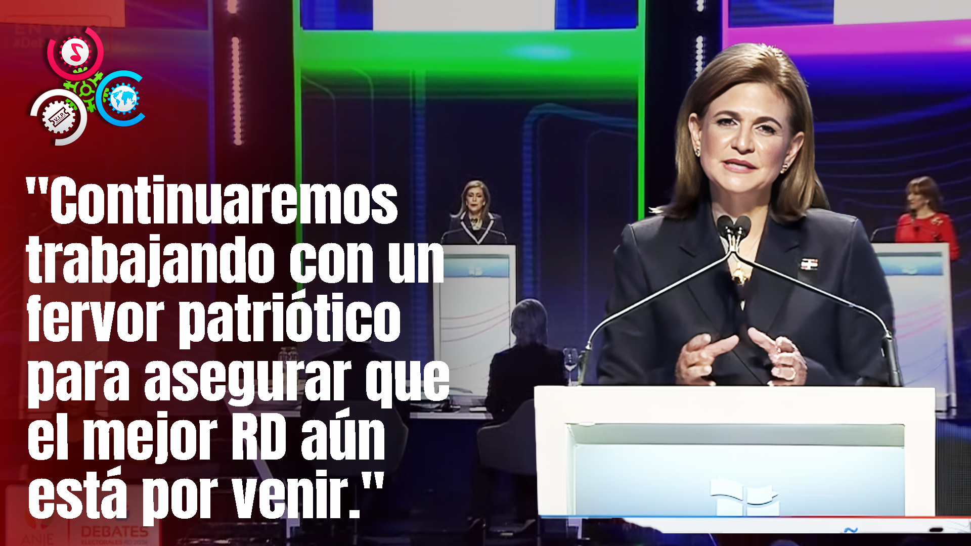 Primeras Palabras De Vicepresidenta Raquel Peña En Debate ANJE