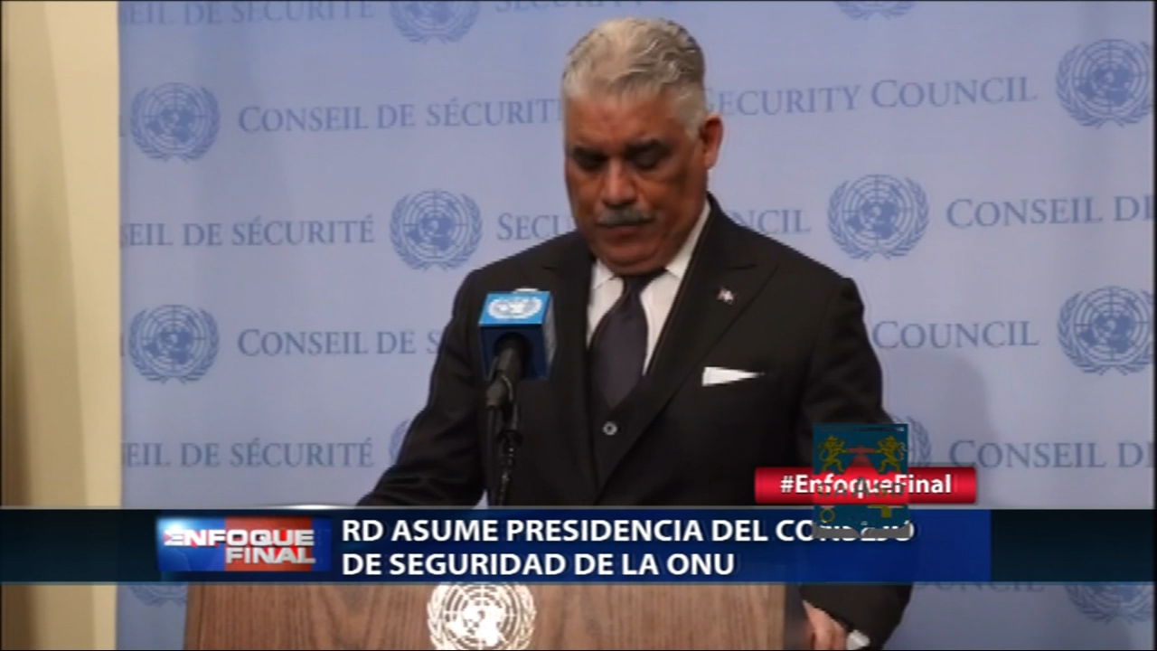 RD Asume La Presidencia Del Consejo De Seguridad De La ONU