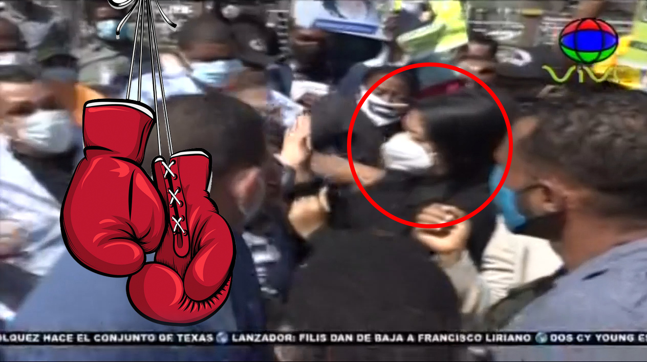 ¡SE ARMA REBU! En Rueda De Prensa Del Periodista Miguel Martinez Y Su Camarógrafo Cristobal Amed.