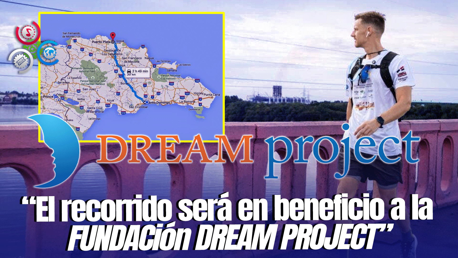 Callum Bates Caminará Desde El Distrito Nacional Hasta Puerto Plata Por La Educación De RD