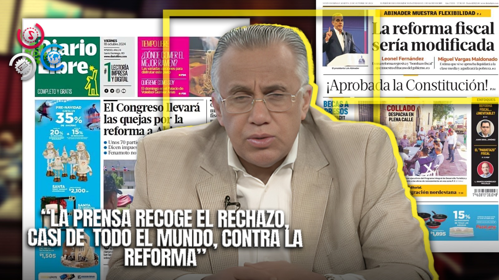 “El Pueblo Manifiesta Su Desacuerdo Total Con La Reforma Fiscal Propuesta Por El Gobierno”