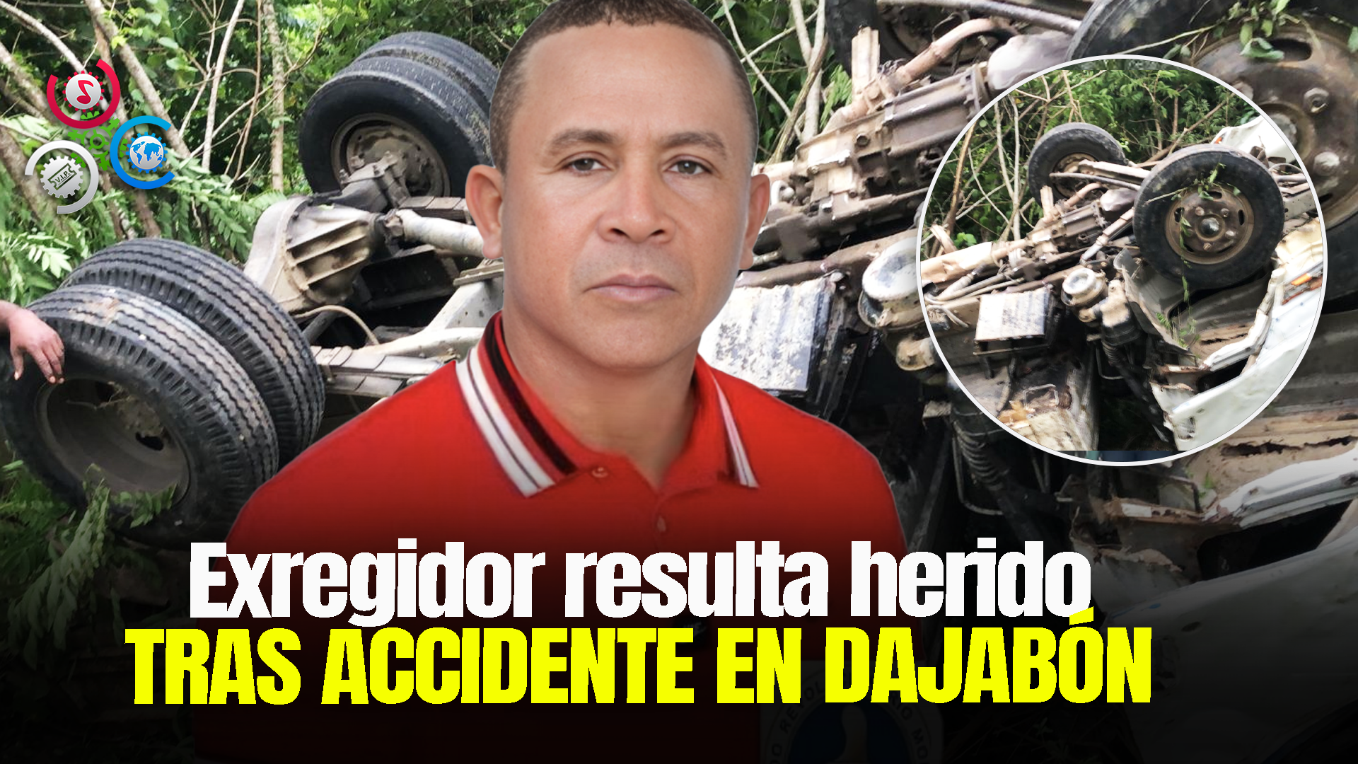 Accidente De Tránsito En Distrito Manuel Bueno Deja Varios Heridos Incluyendo Exregidor Del PRM