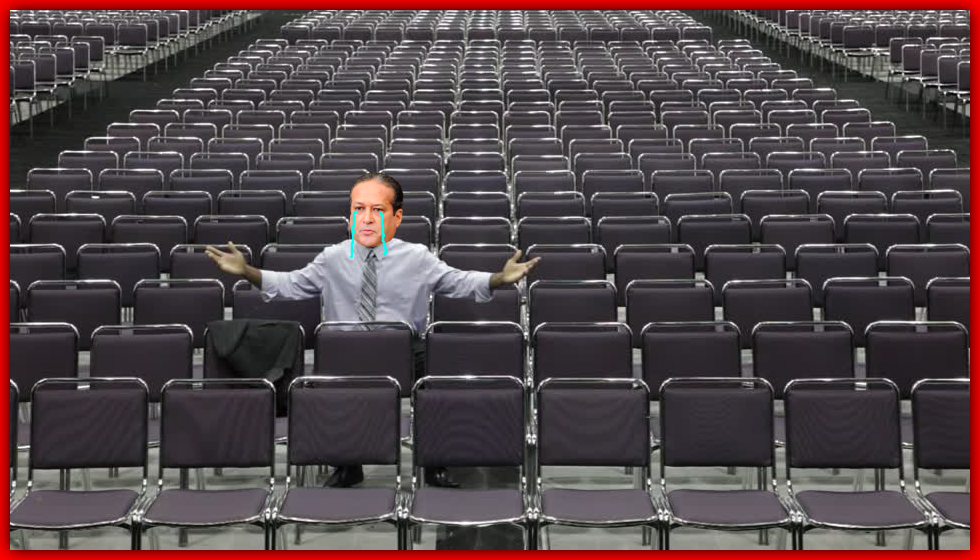 Reinaldo Pared Pérez Convocó Seguidores En Moca Y Solo Asistieron 14 Personas