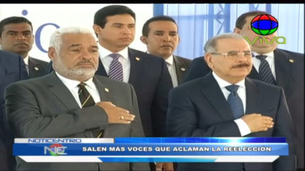 Nueva Vez Salen Más Voces Que Aclaman La Reelección Del Presidente Medina