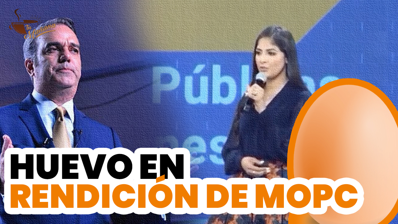 Situación Estresante En Rendición De Cuentas De Obras Públicas (Presentadora Pone Huevo)