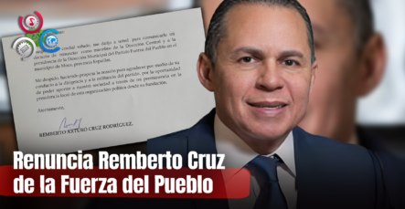 Renuncia Remberto Cruz, Presidente En El Municipio De Moca De Fuerza Del Pueblo