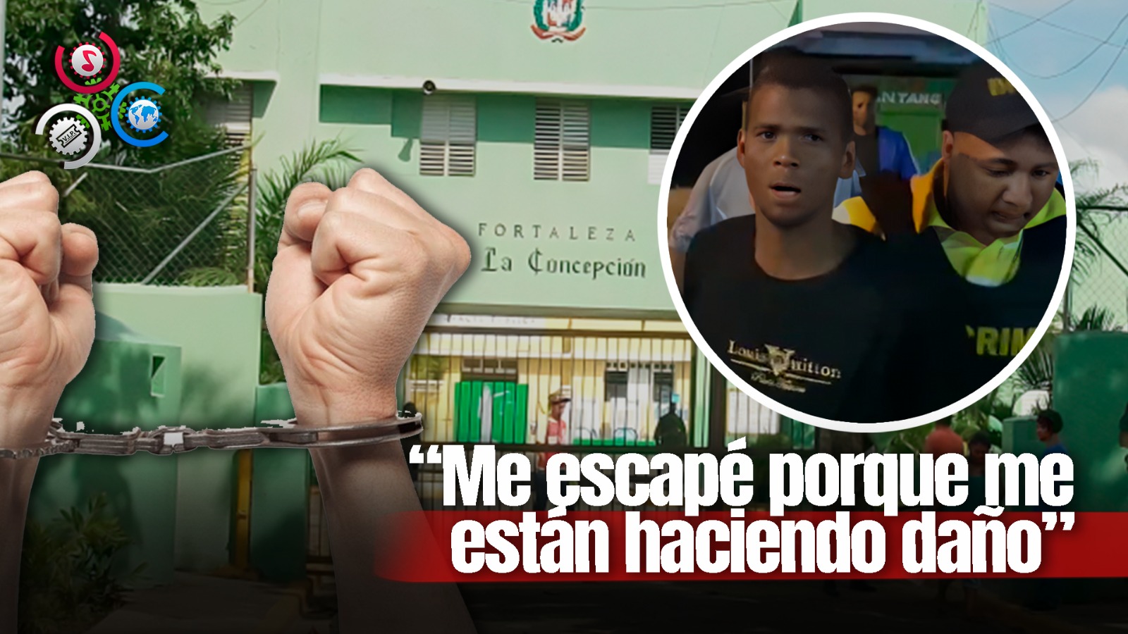 Entregan En SFM Recluso Que Escapó De La Fortaleza Concepción De La Vega