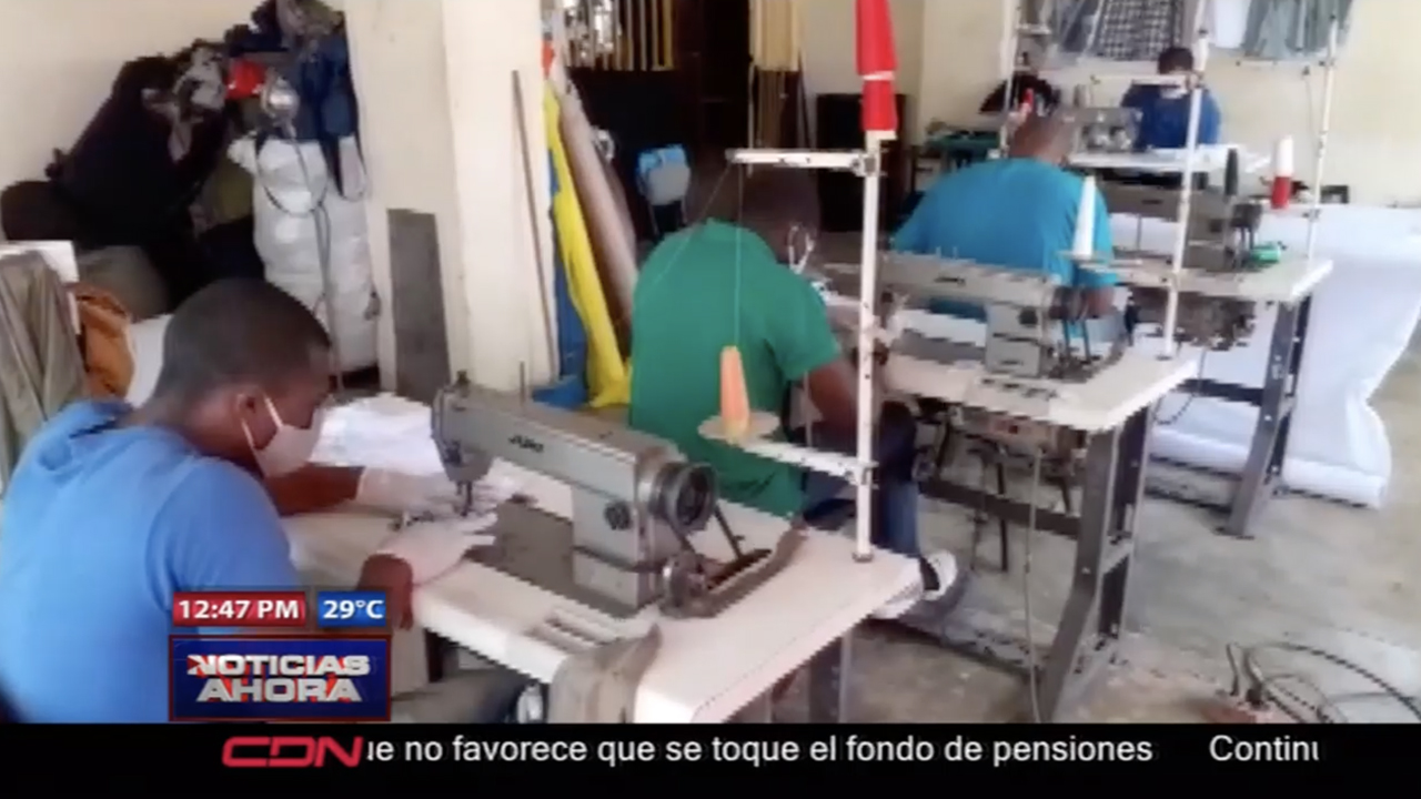 Presos Del Nuevo Modelo Del Penal De La Victoria Confeccionan 48 Mil Mascarillas Para Prevenir Coronavirus