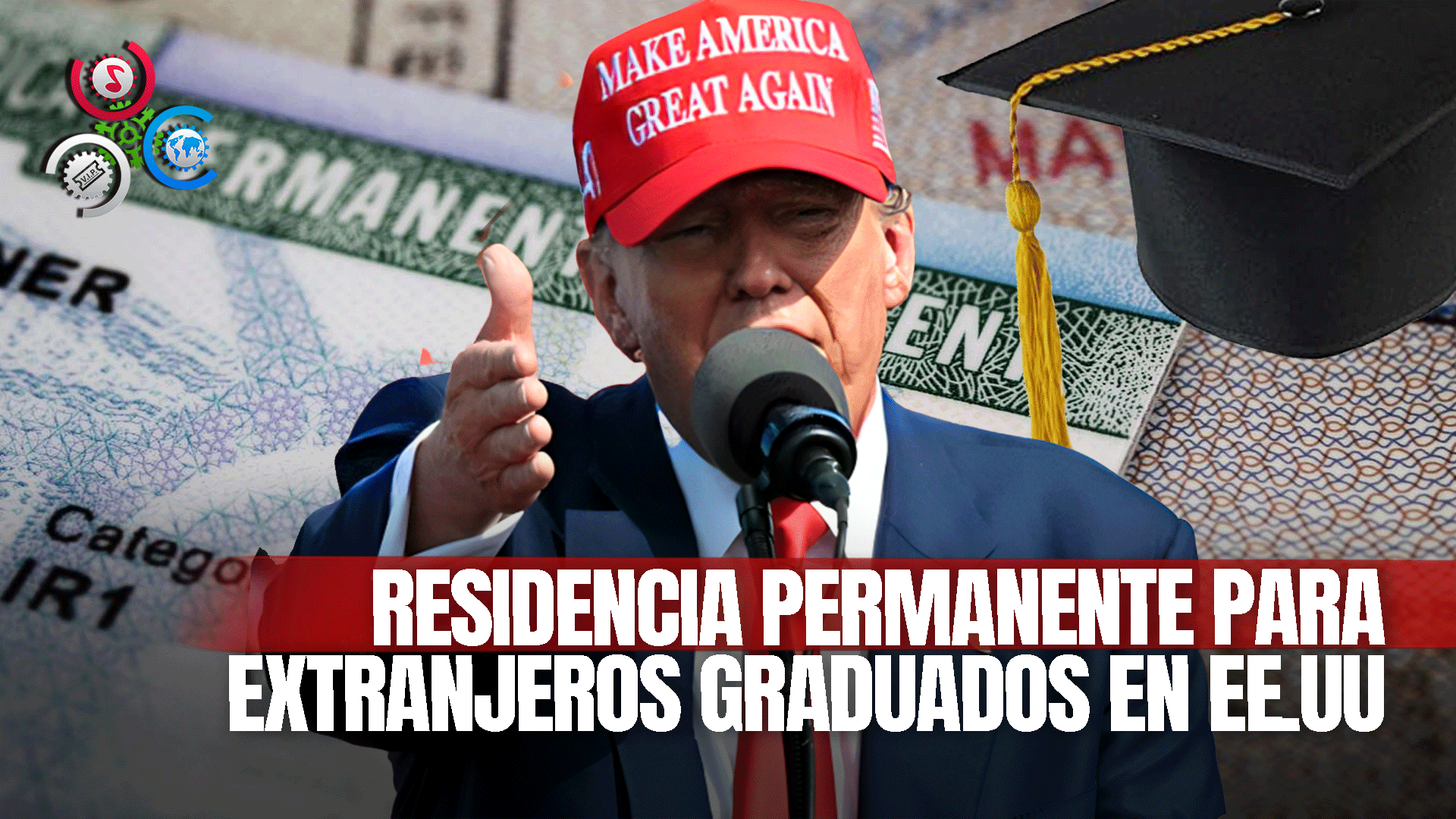 Trump Sugiere Otorgar Green Cards A Migrantes Que Se Titulen En EE.UU