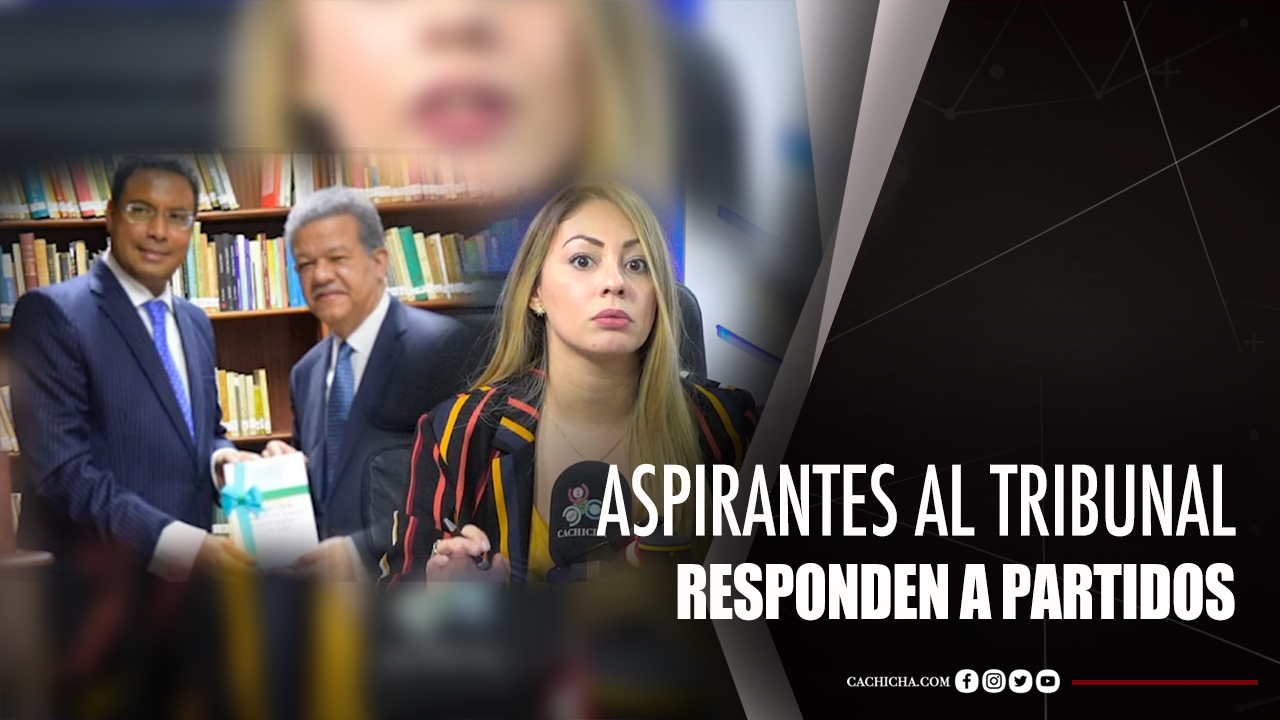 Aspirantes A Tribunal Constitucional Responden A Partidos Políticos Según Muñoz