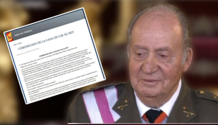 Rey Emérito Juan Carlos Anuncia Que Abandonará España