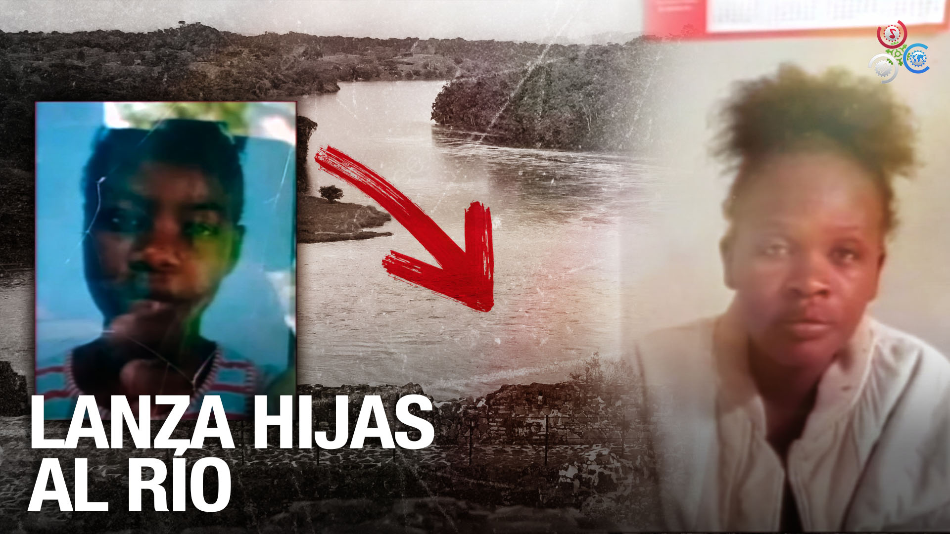 ¡Perturbador! ¡Mujer Haitiana Intenta Asesinar A Sus 3 Hijas Lanzándolas A Un Río!