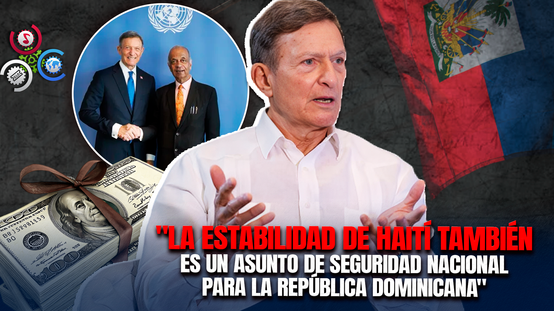 Roberto Álvarez Explica El Destino De Los US$20 Millones Donados Por RD Para La Pacificación De Haití